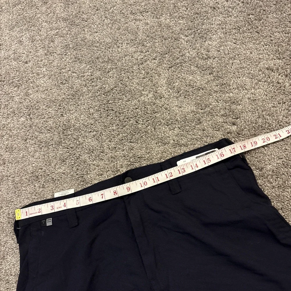 Carhartt FR 34x34 FLAME RESISTANT Navy Blue Cargo Work Pants 344-20 Rare FR